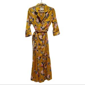 NWOT French kimono style floral dress